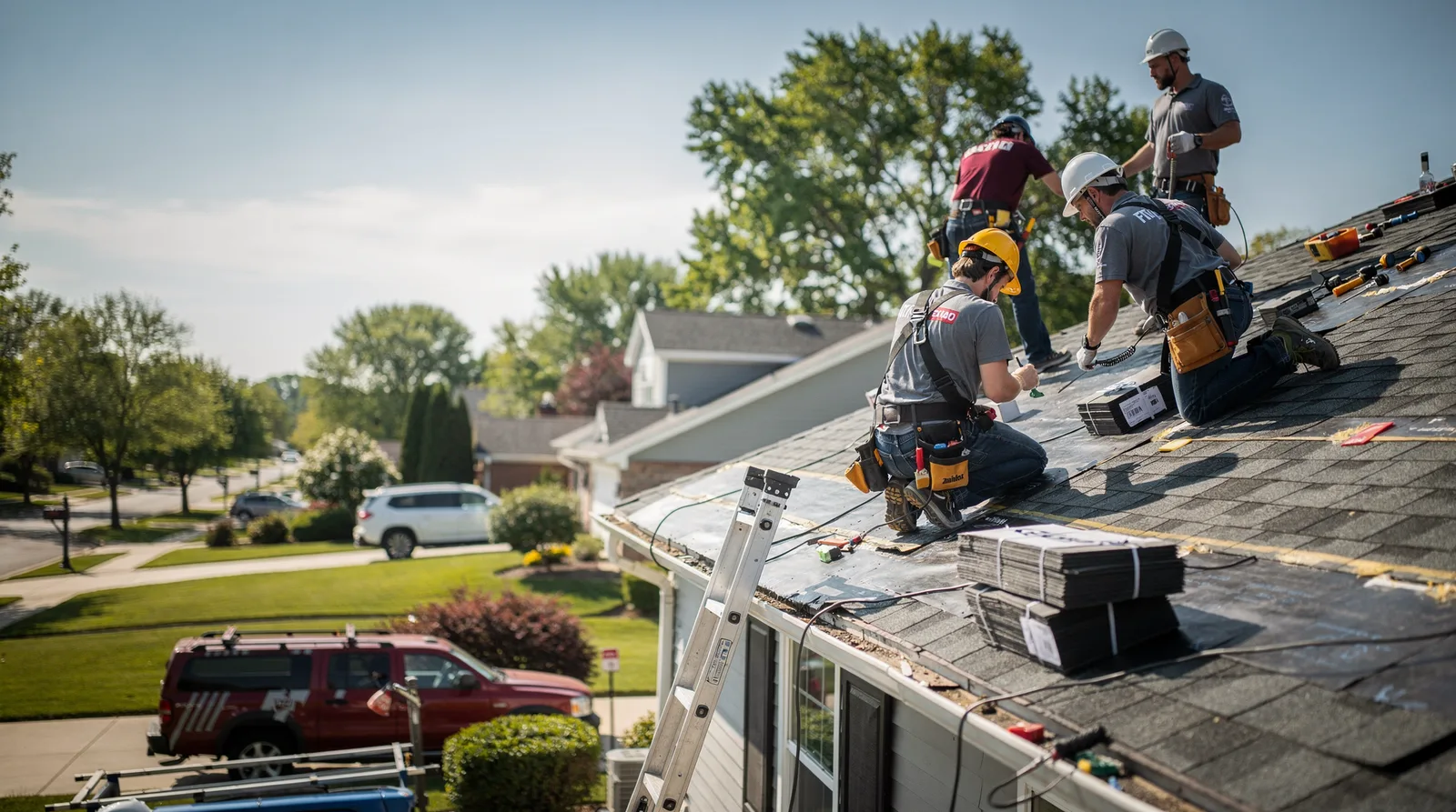 Roof Repair in Drummond, WI around you